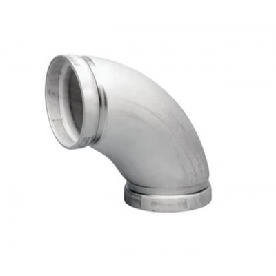 S/40 Stainless Steel Grooved 90 Degree Elbow